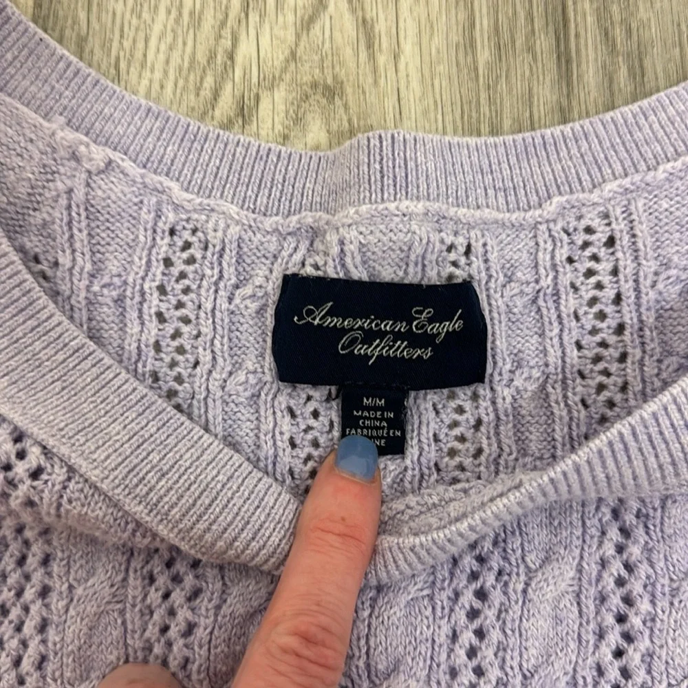 American Eagle Outfitters women’s purple medium sweater